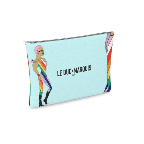 Pride Fred- Leather Clutch Bag