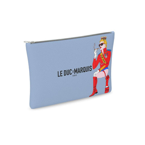 Marquis de FF- Leather Clutch Bag