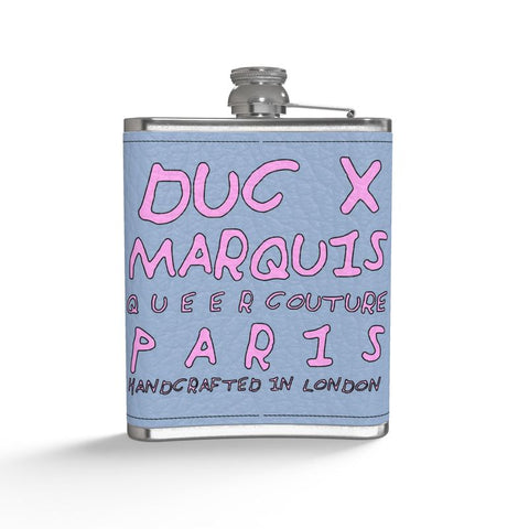 Treat Me Like A Pup- Limited Edition Leather Flask