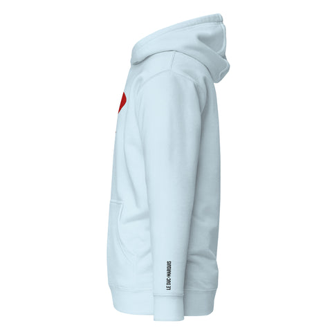 Fag of Hearts- Embroidered Hoodie