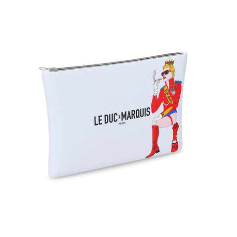Marquis de FF- Leather Clutch Bag